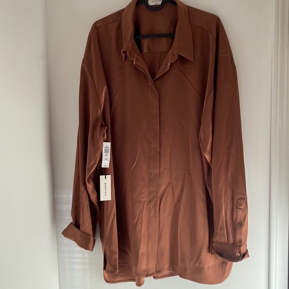 BNWT ARITZIA | Sable Button Up Shirt Size XL - Picture 3 of 8